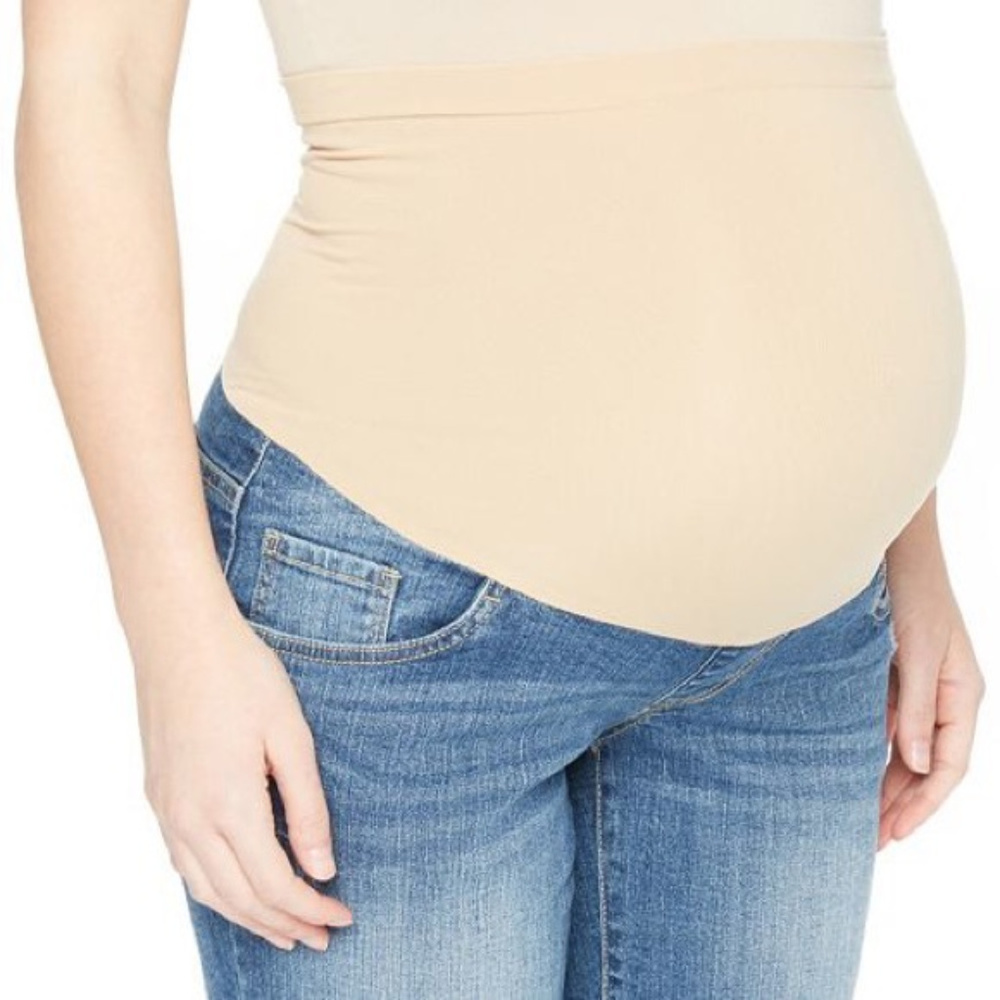 Oh Baby Motherhood Maternity Jean Shorts S M L - Picture 5 of 5